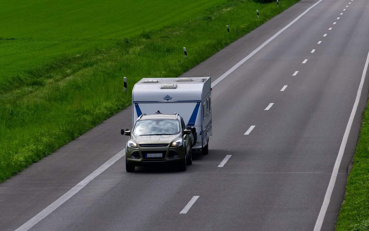 Towing a Trailer with a car